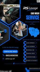 Photo de galerie - Bonjour à tous. Je propose un service de lavage auto complet. Je me déplace à votre domicile pour laver et nettoyer votre véhicule. Paiement possible en espèces ou par carte.
Merci a tous ?
