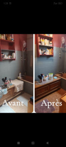 Photo de galerie - Bonjour voilà le résultat chez une cliente pour un ménage cordialement Christelle 