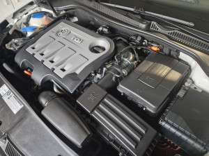 Photo de galerie - Révision et décontamination complète de ce moteur volkwagen dédié à la vente. Le propriétaire voulait un véhicule suivi, propre et donc présentable et désirable.