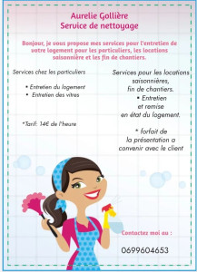 Photo de galerie - Les services que je propose. 