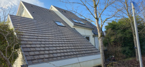 Photo de galerie - Nettoyage et lavage de toitures • Démoussage, traitement anti-mousse, hydrofuge