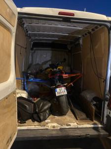 Photo de galerie - Transport d'une moto 