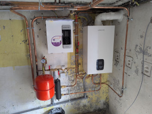 Photo de galerie - Installation d'une pompe a chaleur hybride
