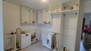 Photo de galerie - Avant montage complet cuisine 