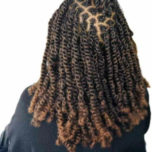 Photo de galerie - Twist a la mèche spéciale. 
