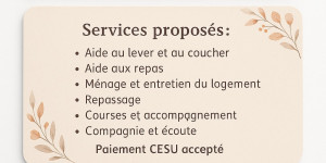 Photo de galerie - Tâches proposées 