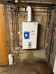 Photo de galerie - Remplacement de chaudière 