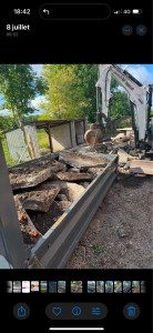 Photo de galerie - Location de benne a gravats de 3m3 