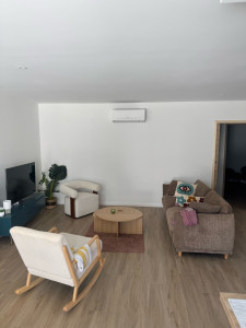 Photo de galerie - Installation climatisation Daikin 5kw dans séjour 