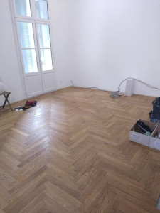 Photo de galerie - Pose de parquet - Revêtement de sol