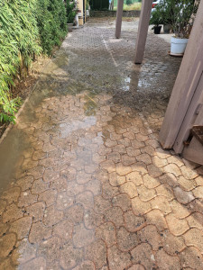 Photo de galerie - Nettoyage  de terrasse au karcher