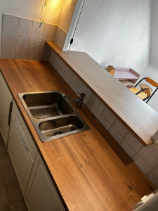 Photo de galerie - Réalisation d un plan de travail et pose 