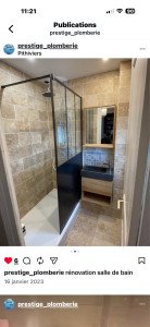 Photo de galerie - Rénovation salle de bain 