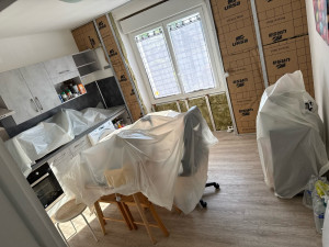 Photo de galerie - Isolation des mur sortant sur le périphérique 