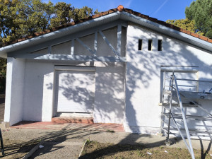 Photo de galerie - Peinture extérieur toute les façade et avant toit 