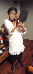 Photo de galerie - Robe de printemps sur mesure