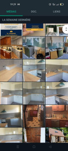 Photo de galerie - Réfection d'une cuisine tout entière 