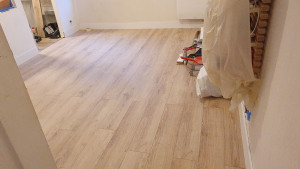 Photo de galerie - Pose de parquet - Revêtement de sol