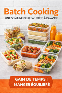 Photo de galerie - Élaboration des repas pour la semaine! 