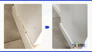 Photo de galerie - Nettoyage des plinthes 