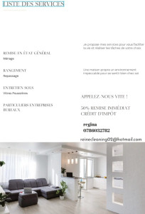 Photo de galerie - Nettoyage

