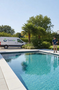 Photo de galerie - Entretien piscine