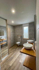 Photo de galerie - Création d’une salle de bain dans un appartement en rénovation 