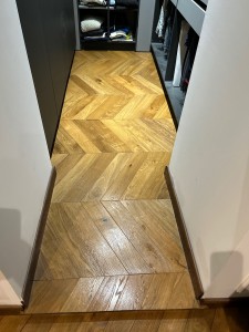 Photo de galerie - Pose de parquet - Revêtement de sol