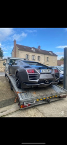 Photo de galerie - Remorquage d’une lamborghini aventador !!!