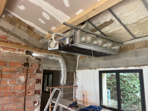 Photo de galerie - Installation climatisation gainable air zone 