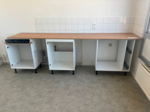 Photo de galerie - Montage de cuisine équipé 