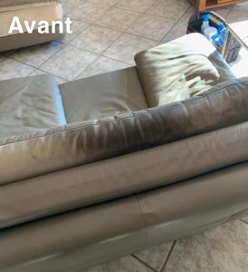 Photo de galerie - Nettoyage canapé 