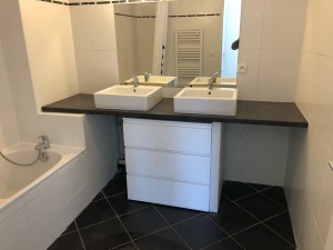 Photo de galerie -  pose carrelage au sale de bain 