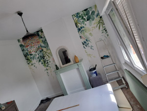 Photo de galerie - Peinture - Tapisserie