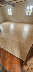 Photo de galerie - Pose de parquet - Revêtement de sol