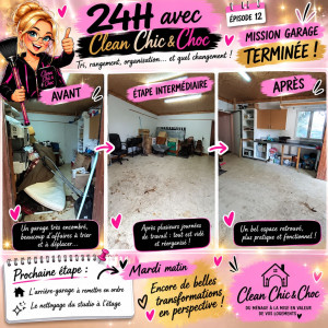 Photo de galerie - Nettoyage d'une garage , tri , nettoyage.