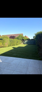 Photo de galerie - Après 5 / Terrasse carrelage + jardin 
