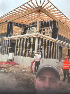 Photo de galerie - Charpente, terrasse 