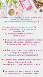 Photo de galerie - ? Aide administrative pour particuliers ?  Je vous aide dans vos démarches 