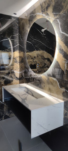 Photo de galerie - Appareillage sdb haut de gamme