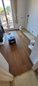 Photo de galerie - Pose de parquet - Revêtement de sol