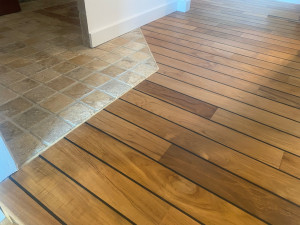 Photo de galerie - Pose de parquet - Revêtement de sol