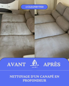 Photo de galerie - Avant Après Canapé