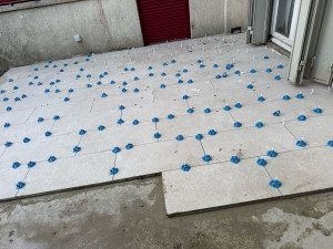 Photo de galerie - Pose carrelage terrasse 