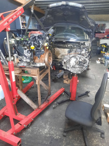 Photo de galerie - Remplacement du kit d'embrayage et volant moteur, suite à changement de moteur, ciyroen C8 2.0 HDI 