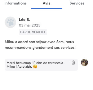 Photo de galerie - Garde animaux