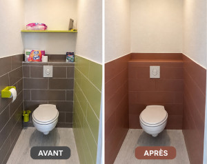 Photo de galerie - Rénovation d’un toilettes 