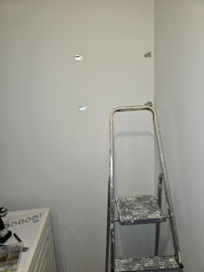 Photo de galerie - Mise en place avant pose de meubles 