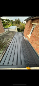 Photo de galerie - Pose de bac acier isolé 