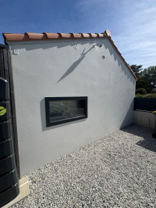 Photo de galerie - Ravalement pignon 